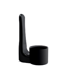 Plastic holder for 450ml dispenser BLACK