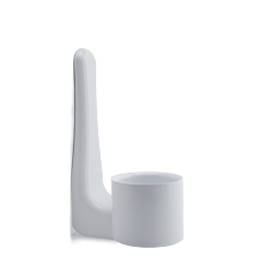 Plastic Holder for 450ml dispenser WHITE