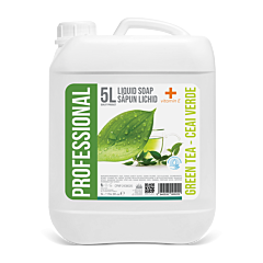 Professional - Liquid Soap Green Tea, 5L Canister