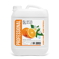 Professional - Mixt Gel Jasmine and Orange, 5L Canister