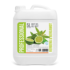 Professional - Mixt Gel Verbena and Bergamot, 5L Canister