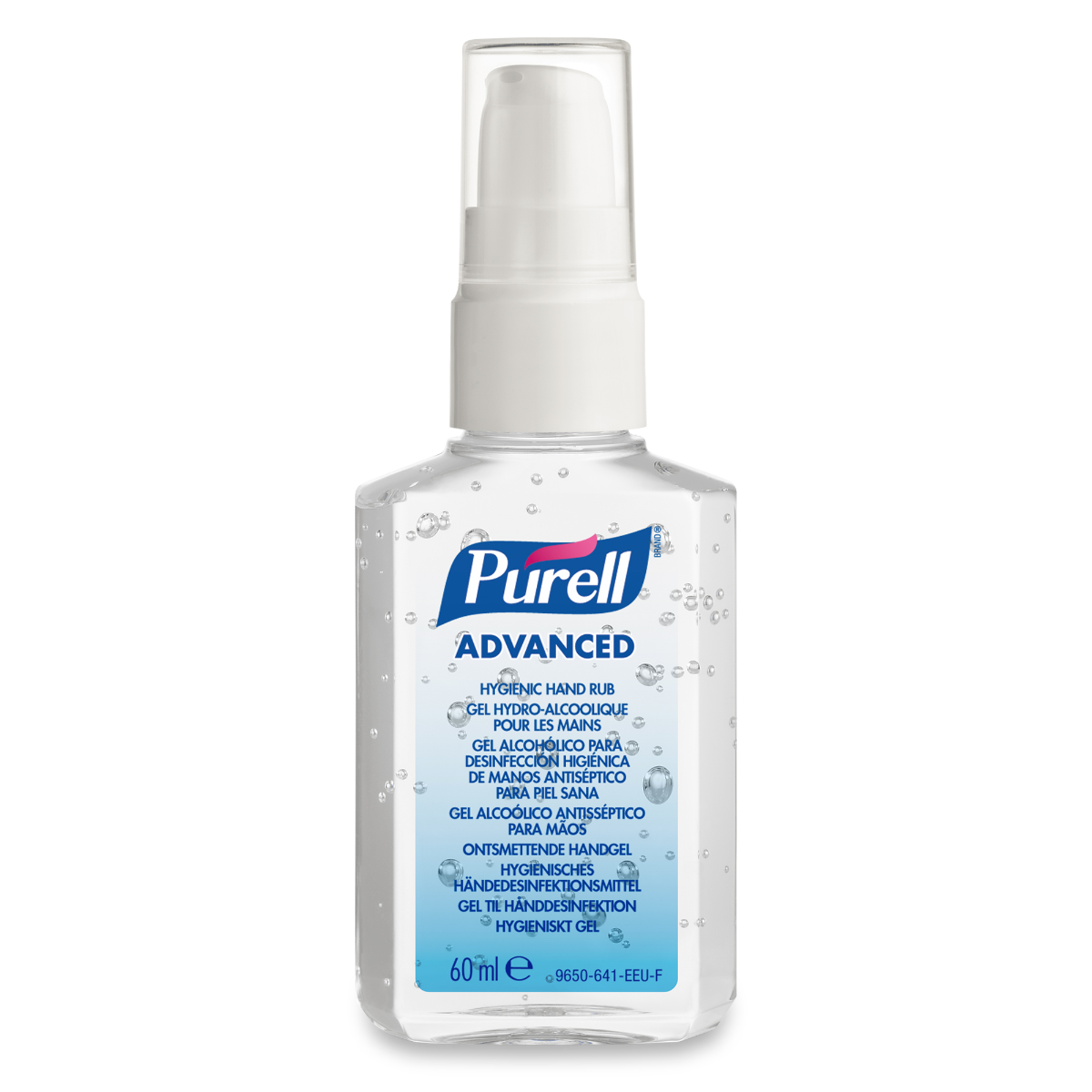 PURELL® Advanced Hand Sanitizer, 60ml Pump Bottle