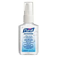 PURELL® Advanced Hygienisches Händedesinfektionsmittel, 60ml Pumpflasche
