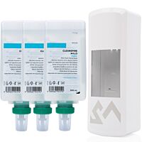 DENALI-A Starter Kit Cleanspire Mild, 3 x 1000 ml (White)
