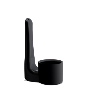 Plastic holder for 450ml dispenser BLACK
