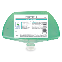 PREVEN'S PARIS® Fresh 3-in-1-Wash, NATURAL 350ml Refill