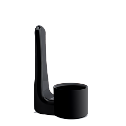 Plastic holder for 450ml dispenser BLACK