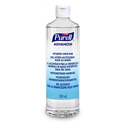 PURELL® Advanced Hygienic Hand Rub, 500mL with flip cap