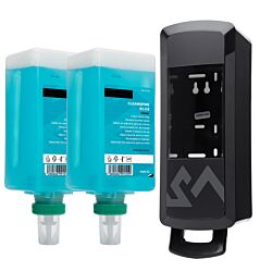 DENALI-M Starter Kit Cleanspire Blue, 2 x 1000 ml (Schwarz)